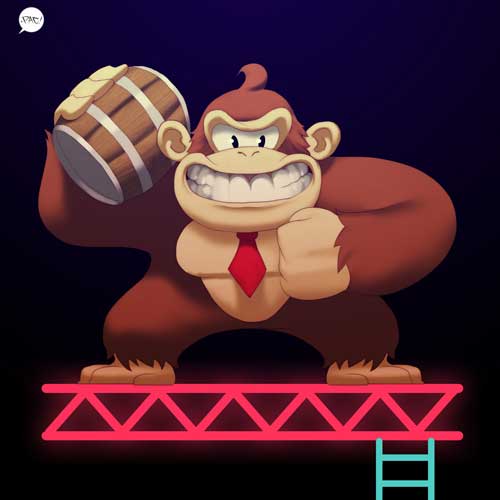 Classic Donkey Kong Art