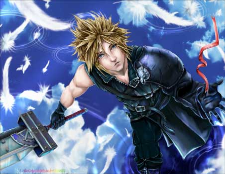 Cloud Final Fantasy by Malcolm S. Newton