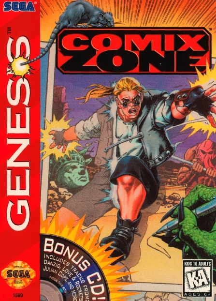Comix Zone Front Cover