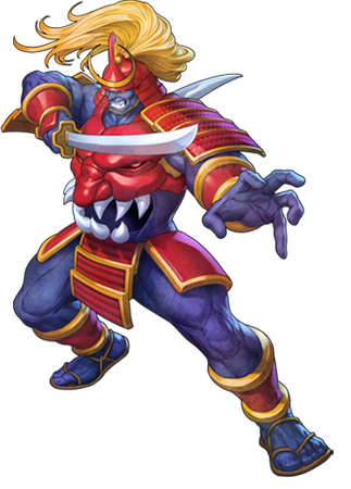 Darkstalkers Resurrection Bishamon Render