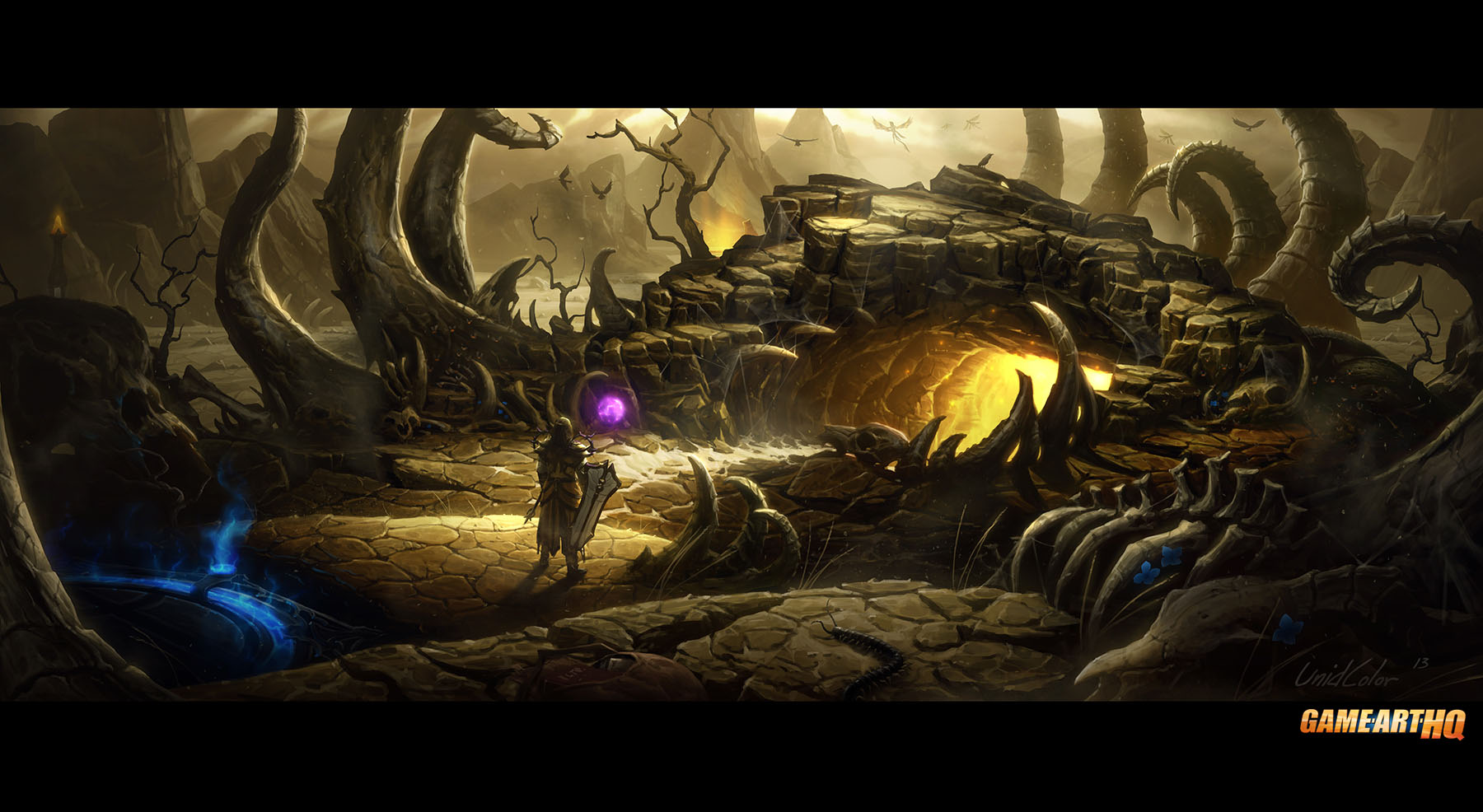 Diablo III  Cave of the Betrayer by Patrik Hjelm