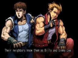 Double Dragon Jimmy and Billy Lee