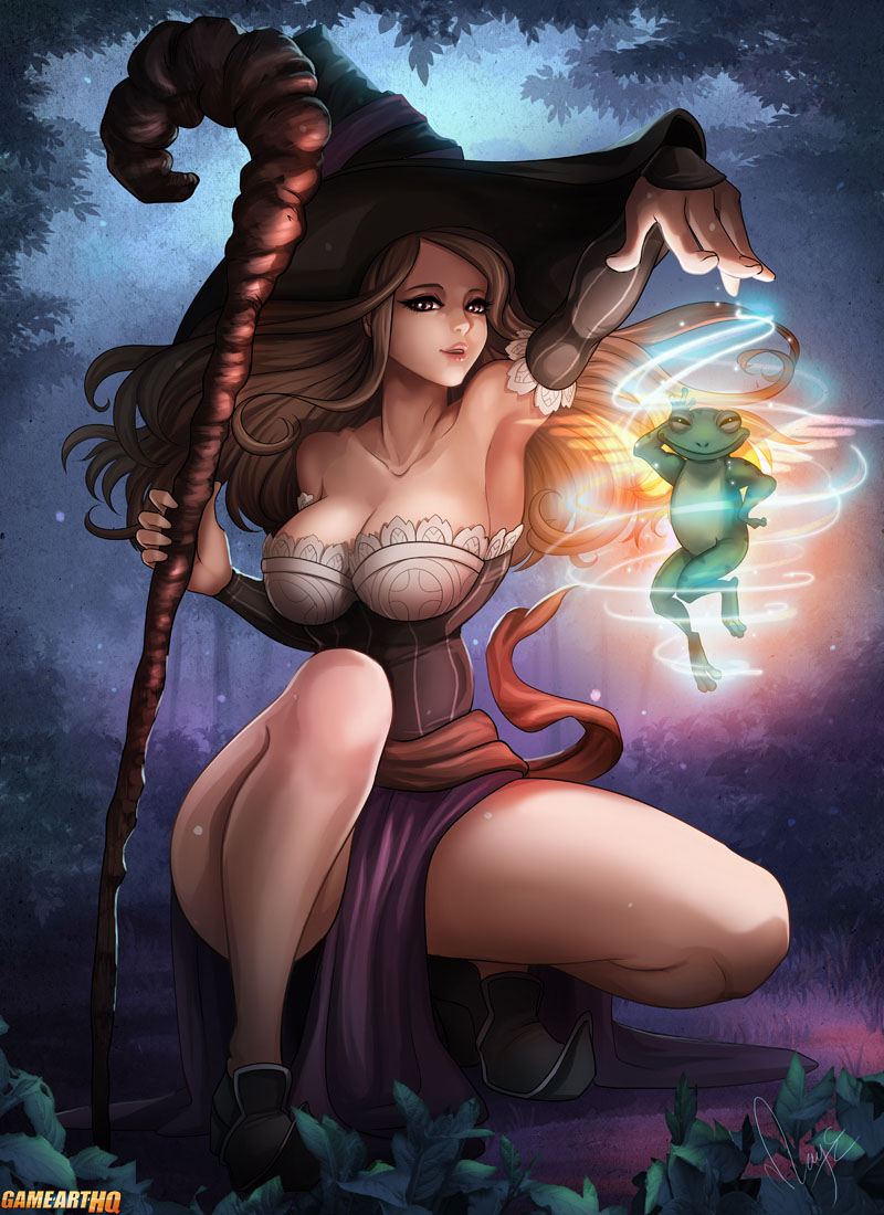 Dragon's Crown Sorceress by_magion02