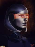 EDI Mass Effect Portrait by_ruthie hammerschlag