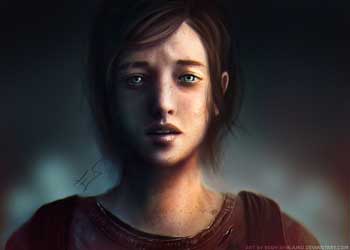 Ellie Last Of Us Fan Art by_eddy_shinjuku