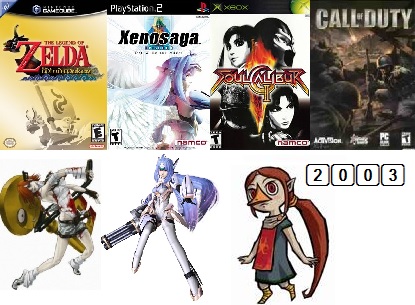 Game Characters from 2003