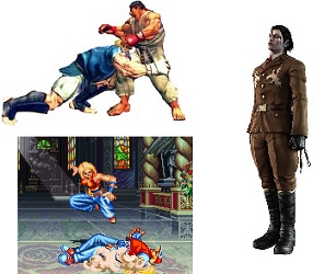 Game Characters using Sambo Martial Arts