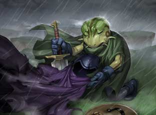 Glenn the Frog from Chrono Trigger by Kenneth Rafael Perry