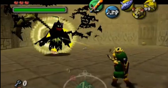 Gomess Battle Zelda Majora's Mask