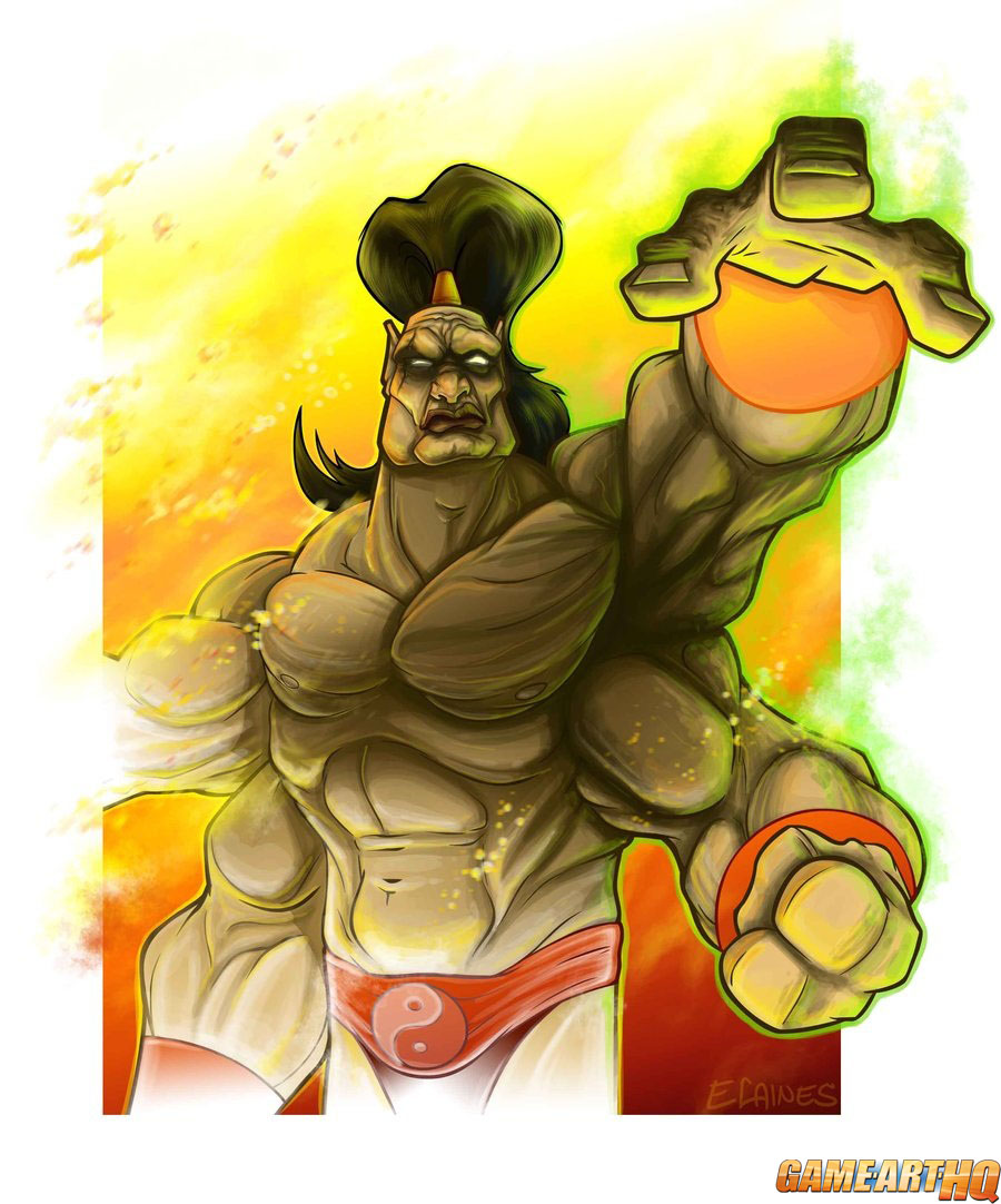 Goro from Mortal Kombat I for the MK Fan Art Tribute