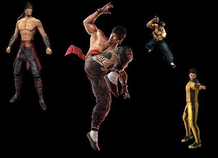 Jeet Kune Do used by Video Game Characters