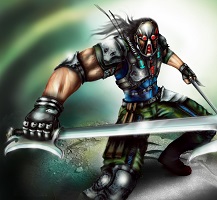 MK Art Tribute: Kabal from Mortal Kombat 3/Trilogy