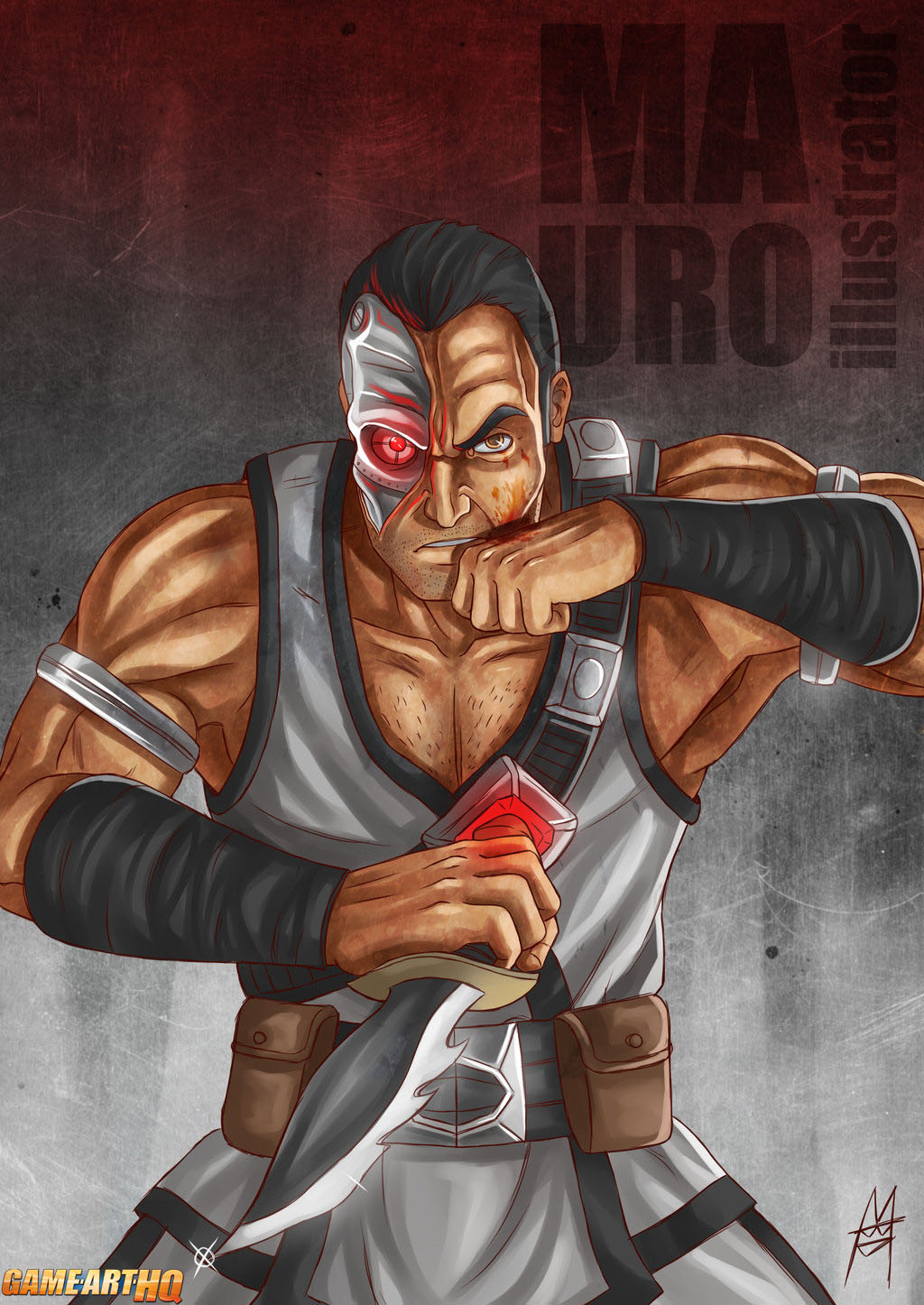 MK Art Tribute: Kano from MKDA in his alternate costume. source: www.game-a...