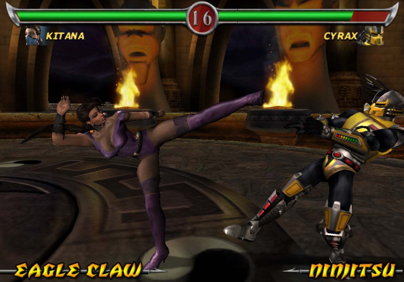 Kitana Alt Mortal Kombat Deadly Alliance Screenshot