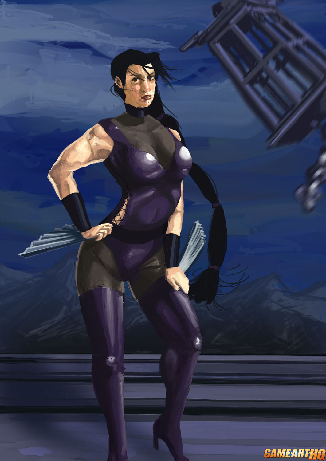 Kitana Mortal Kombat Deadly Alliance Alternate Costume (MK Tribute)