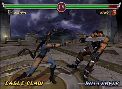 Kitana Mortal Kombat Deadly Alliance Screenshot
