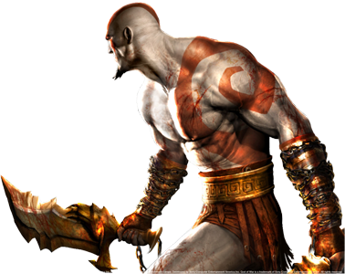 Kratos God of War 2 Render
