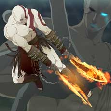 Kratos God of War 2 by DoubleLeaf