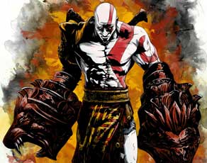 Kratos and the Fists of Fury