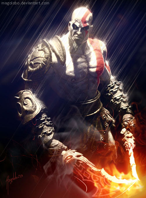 Kratos is Angry and the God of War