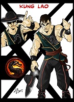 Kung Lao Mortal Kombat 9 Alt MK Art Tribute on GA-HQ