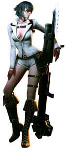 Lady in Devil May Cry 4 Official Art
