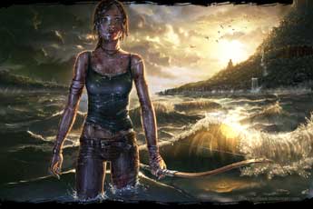 Lara Croft - The Definitive Fan Art by Ben Prenevost