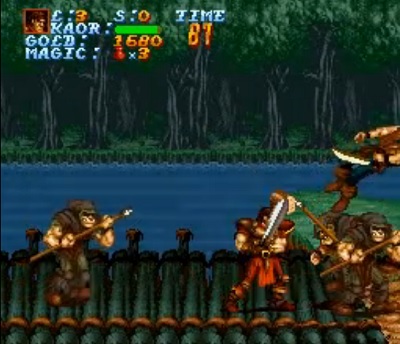 Legend SNES Screenshot