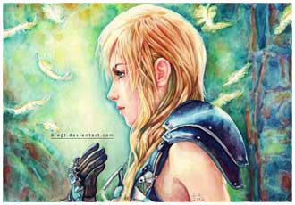 Lightning Final Fantasy XIII  by B-AGT