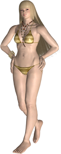 Lili Rochefort Swimsuit Bikini Render from TTT2