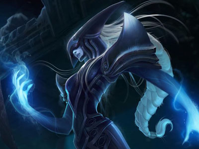 Lissandra from LoL on Game-Art-HQ