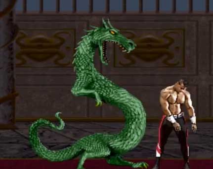 Liu Kang MK2 Dragon Fatality