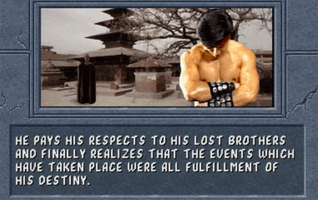 Liu Kang Mortal Kombat 2 Ending
