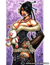 Lulu from Final Fantasy X PinUp Art by GB2K