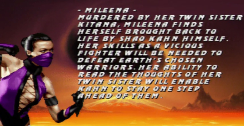 MK Trilogy Mileena Bio