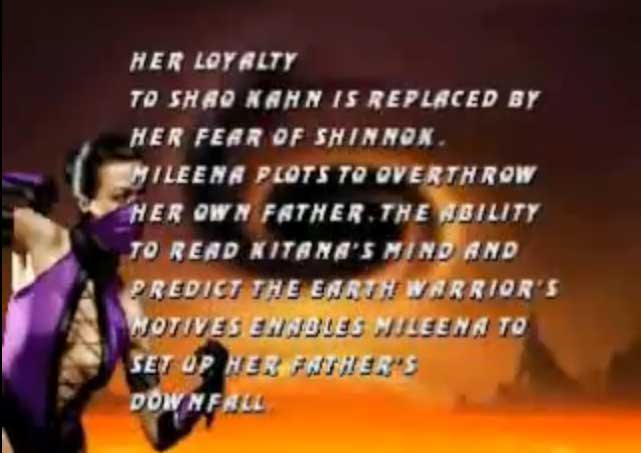 Mileena Mortal Kombat Trilogy Ending 2