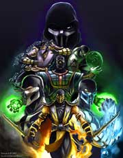 Mortal Kombat 9 Ninjas by_crescentdebris