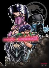 Mortal Kombat Ninja Fan Art by Zupano