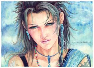 Oerba Yun Fang Final Fantasy by B-AGT