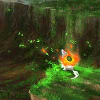 Okami Virtual Worlds Game Art