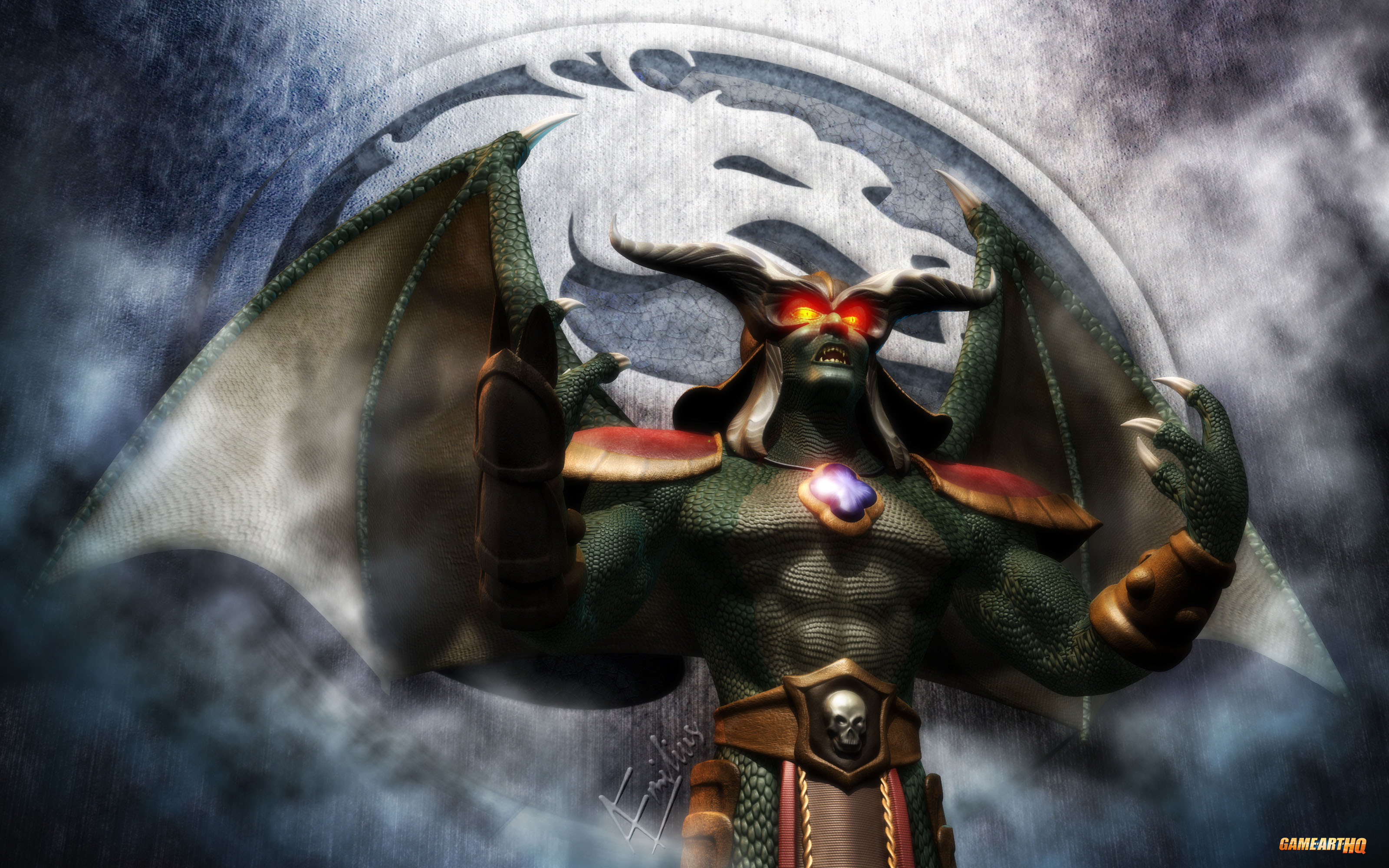Onaga the Dragon King from Mortal Kombat Deception