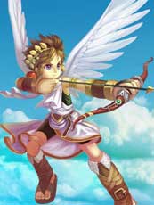 Pit from Kid Icarus Uprising Game Art