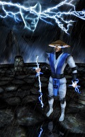 Raiden from Mortal Kombat 4 MK Art Tribute on Game-Art-HQ