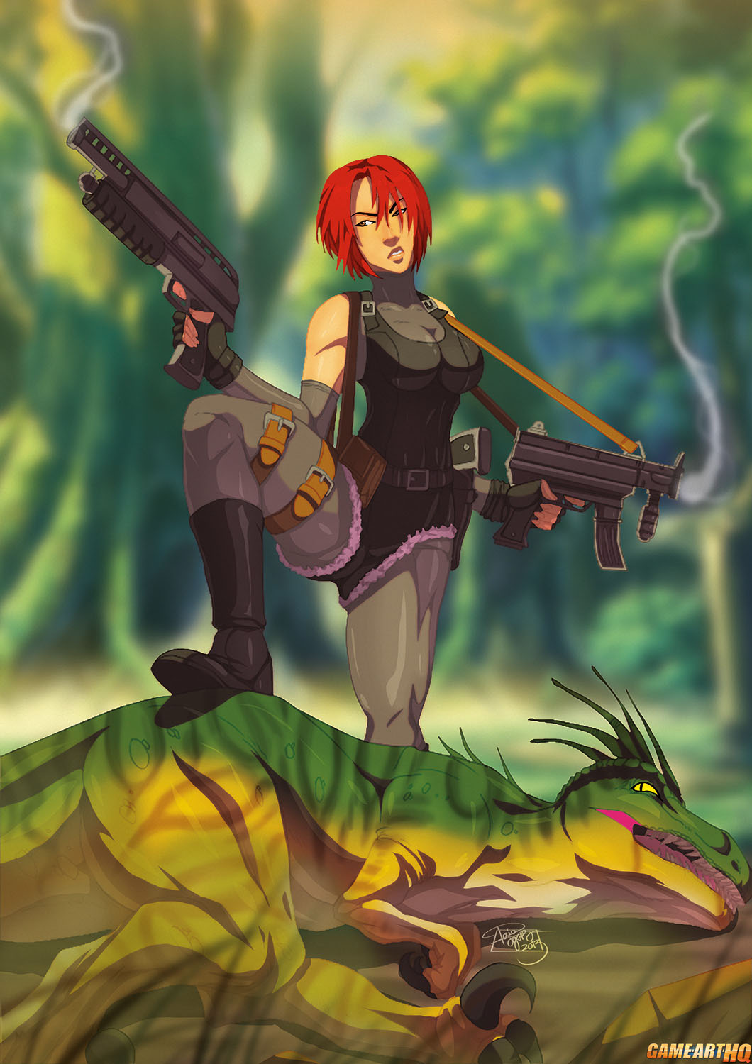 regina dino crisis art