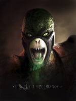 Reptile from Mortal Kombat 4 for GA-HQ MK Art Tribute