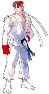 Ryu Street Fighter Alpha Art