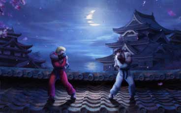 Ryu vs. Ken Street Fighter II by Orioto