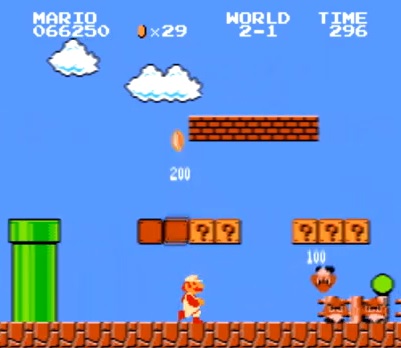 SMB NES World 2-1
