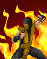 Scorpion MK Mortal Kombat Art Tribute