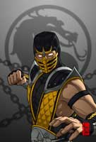Scorpion MK vs DC Mortal Kombat Art Tribute